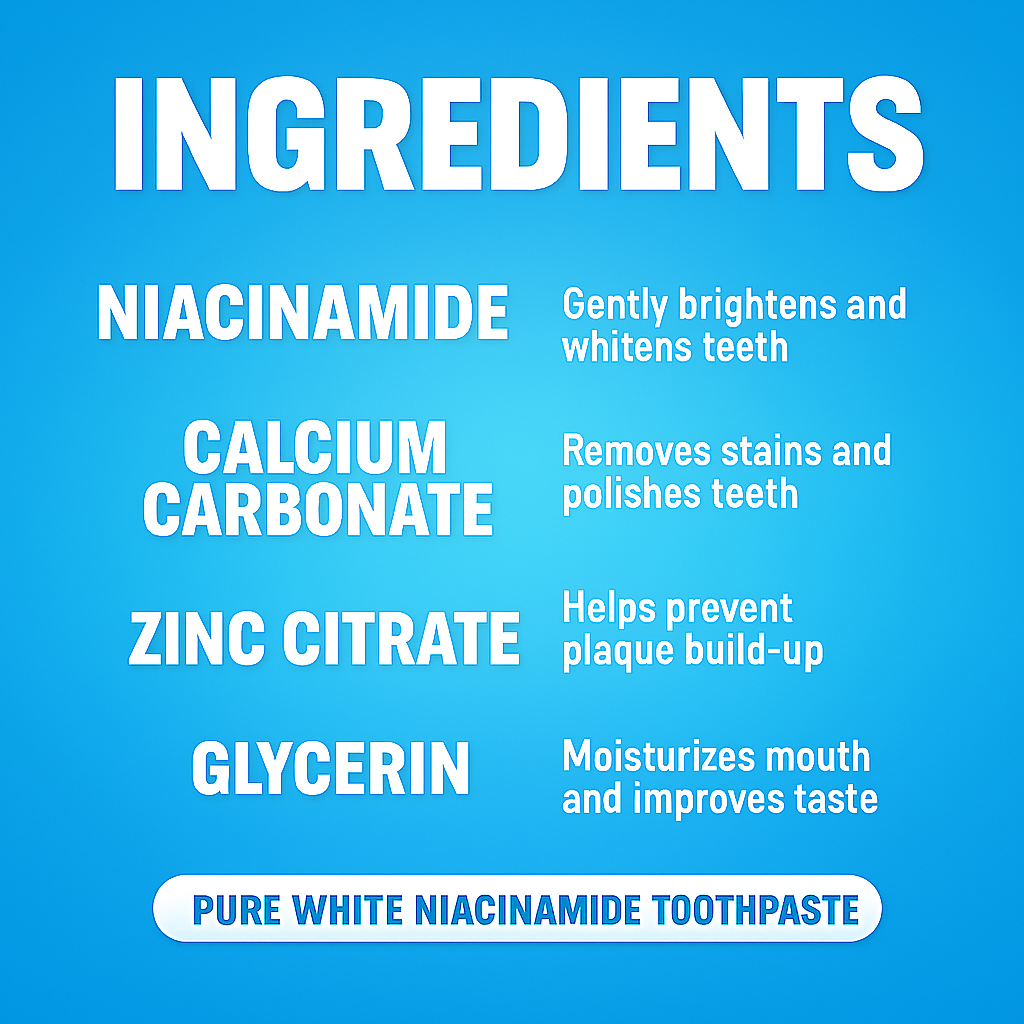 PureWhite Niacinamide Toothpaste