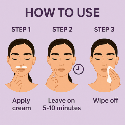 ClearSkin™ Facial Hair Removal Cream