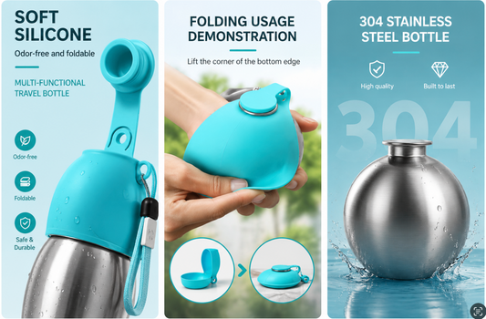 TrailMate™ Portable Dog Water Bottle